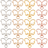 20Pcs 4 Colors Alloy Swivel Clasps FIND-SC0017-27-1