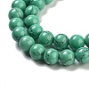 Synthetic Turquoise Beads Strands TURQ-H038-8mm-XXS11-3
