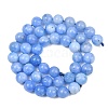 Natural Dyed White Jade Beads Strands GG-CBAEB22-B01-8mm-08-5