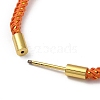 Braided Nylon Cord Bracelet Making MAK-L043-01G-03-2