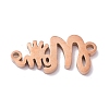 Mother's Day 304 Stainless Steel Pendants LS-STAS-C035-01RG-2