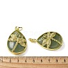 Natural Green Aventurine Pendants G-G900-01G-01-3