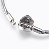 Tarnish Resistant 304 Stainless Steel European Style Chains Bracelet Making X-STAS-E428-10A-P-2