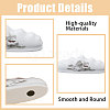 2Pcs 2 Colors Porcelain Calligraphy Brush Holder AJEW-CA0004-91-4