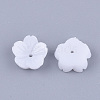 Opaque Resin Bead Caps LS-RESI-T040-031B-2