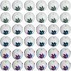 CHGCRAFT 240Pcs 3 Colors Autumn Theme Electroplate Glass Beads EGLA-CA0001-03-1