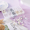 Spritewelry 160Pcs 10 Style ABS Plastic Imitation Pearl Beads & Transparent & Opaque Acrylic Beads FIND-SW0001-31-14