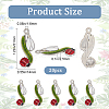 SUNNYCLUE 20Pcs Alloy Enamel Pendants FIND-SC0007-78-2