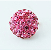 Polymer Clay Rhinestone Beads RB-H284-8MM-209-A-1