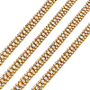 Zinc Alloy Rhinestone Strass Chains FIND-FW0001-31G-2