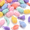 Opaque Acrylic Beads X-TACR-S154-45D-1