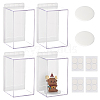 Transparent Acrylic Toys Action Figures Display Boxs ODIS-WH0030-74-1