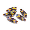 MIYUKI & TOHO Handmade Japanese Seed Beads Links SEED-A027-D22-1