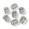 Transparent Glass Beads GLAA-D007-01C-2