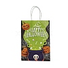 Halloween Paper Cauldron Printed Tote Bags ABAG-P015-05A-2