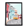 DIY 5D Lisbon City Canvas Diamond Painting Kits DIY-C018-03-1