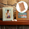 10 Sets Iron & Plastic Photo Frame Bracket ODIS-GO0001-04B-7