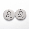 Tarnish Resistant 201 Stainless Steel Pendants STAS-Z001-B-08P-1