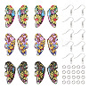 DIY Butterfly Wing Earring Making Kit RESI-TA0002-18-9