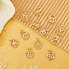 Beebeecraft Brass Charms KK-BBC0002-12-4