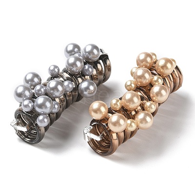 Alloy & Plastic Spiral Hair Tie for Women & Girl MRMJ-M004-08-1