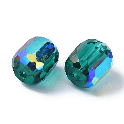 AB Color Plated Glass Beads GLAA-F108-12B-M-1
