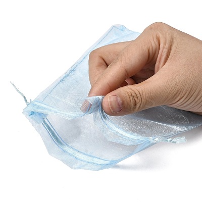Organza Gift Bags with Drawstring OP-R016-13x18cm-08-1