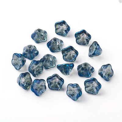 Electroplate Glass Beads X-EGLA-I012-A02-1