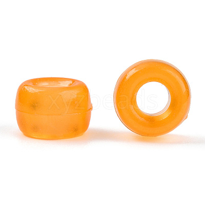 Transparent & Luminous Plastic Beads KY-T025-01-H07-1