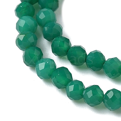 Natural Green Onyx Agate Beads Strands G-C201-B02-3mm-1