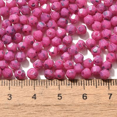 Picasso Baking Paint Glass Seed Beads SEED-A032-02A-15-1
