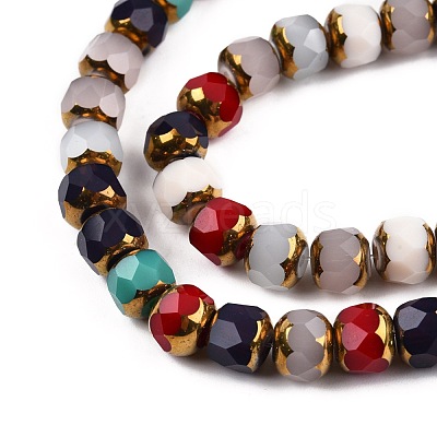 Glass Beads Strands GLAA-E033-03A-1