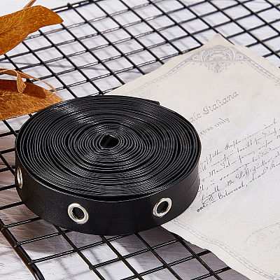 Flat Imitation Leather Cord WL-GF0001-11A-01-1