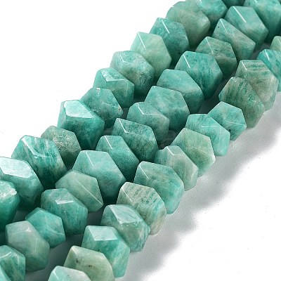 Natural Amazonite Beads Strands G-D091-A20-1