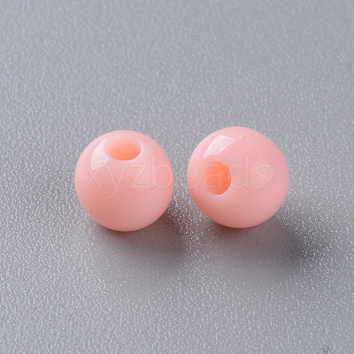 Opaque Acrylic Beads X-MACR-S370-C6mm-A12-1