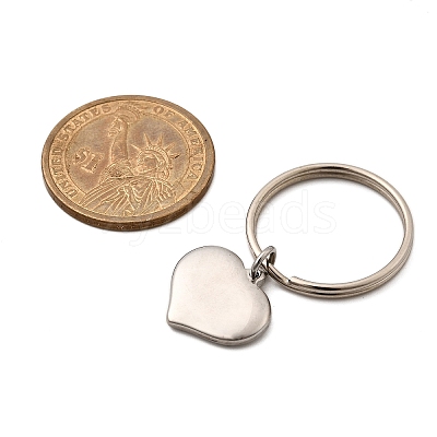 304 Stainless Steel Keychains KEYC-JKC01289-02-1