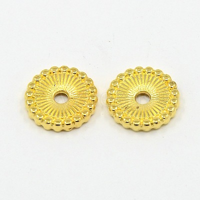 Tibetan Style Spacer Beads TIBE-47916-G-FF-1