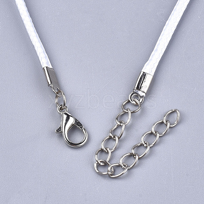 Waxed Cord Necklace Making NCOR-T001-82-1