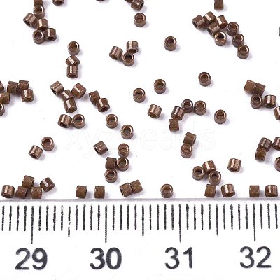 FGB 11/0 Grade A Baking Paint Glass Seed Beads SEED-S030-1047-1