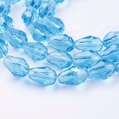 Glass Beads Strands LS-GLAA-R024-11x8mm-7-1