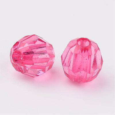 Transparent Acrylic Beads DB8mmC-14-1