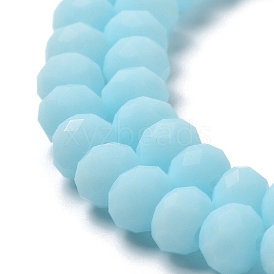 Glass Beads Strands EGLA-A034-P6mm-MD06-1