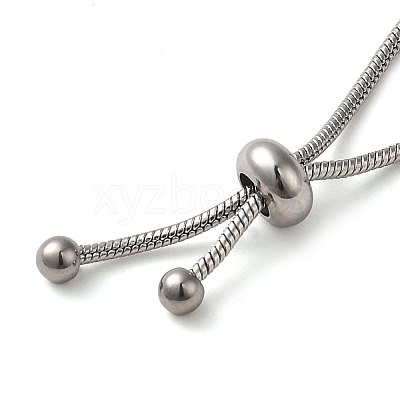 Non-Tarnish Adjustable 304 Stainless Steel Bracelet Making STAS-G169-02P-A-1