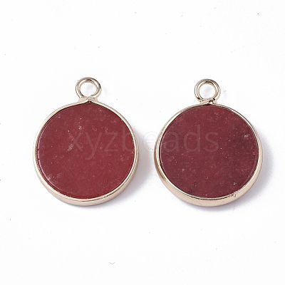 Natural White Jade Pendants G-S359-007D-1