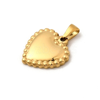 304 Stainless Steel Pendants STAS-B094-04C-G-1