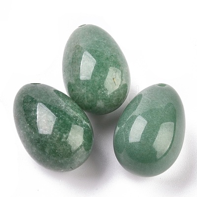 Natural Green Aventurine Pendants G-P438-E-02-1