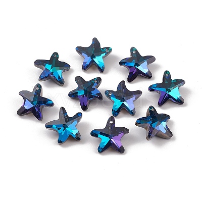 Electroplate Glass Pendants LS-GLAA-A008-03A-1