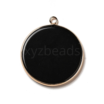 Natural Obsidian Pendants G-A213-01G-01-1