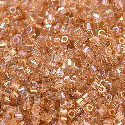 Transparent Colours AB Glass Seed Beads SEED-S042-19B-05-1