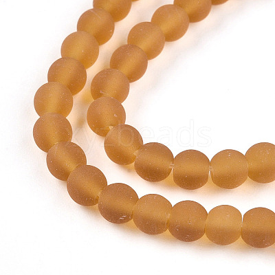 Transparent Glass Beads Strands GLAA-T032-T4mm-MD23-1